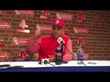 ALEX CORA full BOSTON RED SOX pregame Opening Day