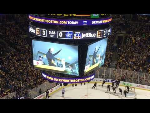 JOE KELLY RED SOX fires up BRUINS in Playoffs