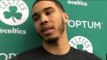 JAYSON TATUM ‘Still Not Nervous,” only EXCITED for Celtics - Bucks, Game 2