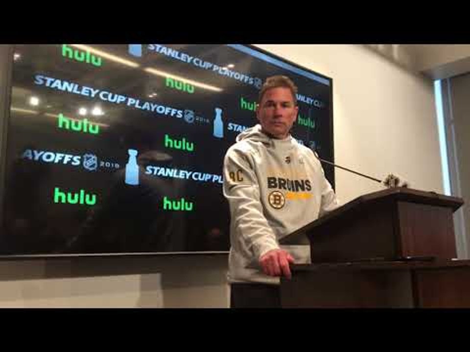 Bruce Cassidy Updates Media on Riley Nash - BRUINS Practice Report