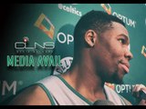 (FULL) GUERSCHON YABUSELE discusses his playoff debut