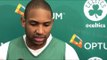 AL HORFORD ready for BUCKS to play w/ intensity & energy