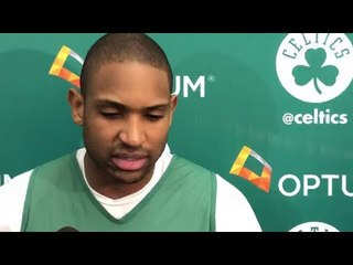 AL HORFORD ready for BUCKS to play w/ intensity & energy