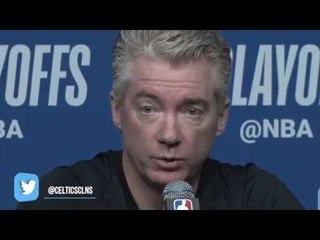 BUCKS Must Maintain "Focus for 48 Minutes" vs CELTICS -  Coach JOE PRUNTY  (PRE) GAME 1
