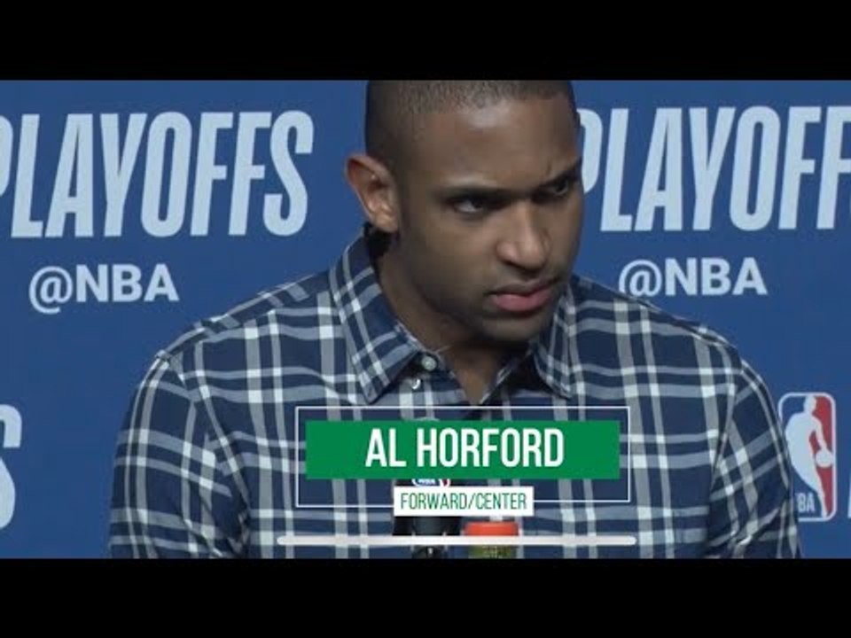 AL HORFORD relishes the leadership role w/ CELTICS + Mentoring the Youth + Game 7 Reflections