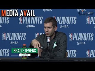 BRAD STEVENS on COACH of the YEAR rumors, losing SHANE LARKIN
