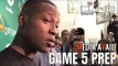 TERRY ROZIER on Series Trash Talking & Physicality - CELTICS Practice Report
