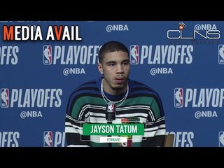 JAYSON TATUM talks ROOKIE to EASTERN CONFERENCE FINALS journey