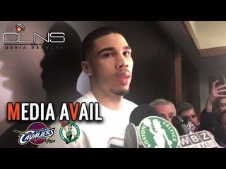 JAYSON TATUM on CELTICS fast start vs CAVS in Game 1
