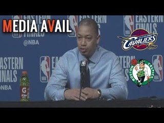 Download Video: Tyronn Lue Pre-Game Press Conference: Celtics vs Cavs Game 1