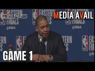 Download Video: Tyronn Lue on CAVS loss to CELTICS in Game 1: 