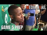 TERRY ROZIER shares his Love of the CELTICS' Resiliency - PRACTICE REPORT