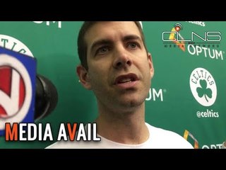BRAD STEVENS on CELTICS Preparations for Game 1 vs CAVS