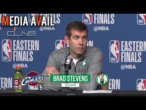 BRAD STEVENS Credits CELTICS' Toughness vs CAVS in Games 1 & 2