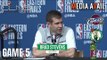 BRAD STEVENS Details the CELTICS Game 5 Win over CAVS; What Went Right/Wrong...