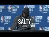 Salty LEBRON JAMES Following CAVS Dropping Game 5 to CELTICS