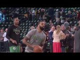 Marcus Morris warms up for ECF Game 7