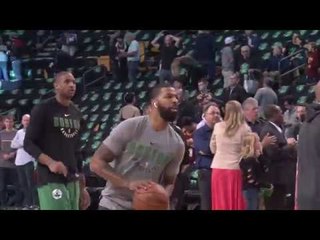 Marcus Morris warms up for ECF Game 7