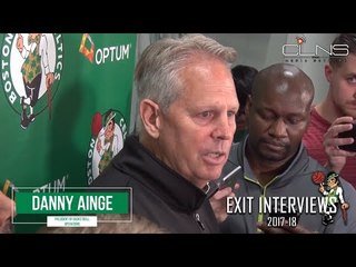 DANNY AINGE talks disappointing end & bright future for CELTICS
