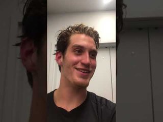 NICK ALBANO Living The Dream at Local Boy At BRUINS Development Camp