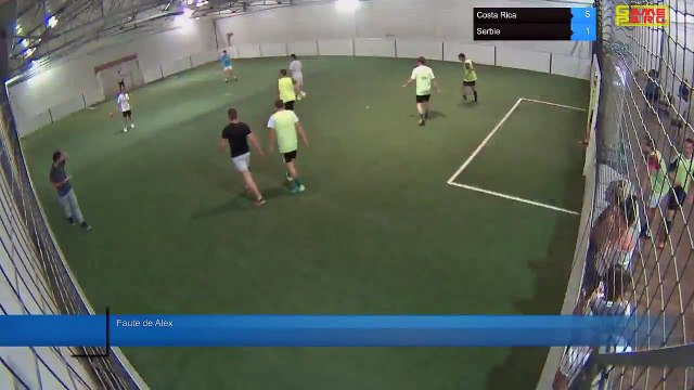 Faute de Alex - Costa Rica Vs Serbie - 28/06/18 20:30 - CDM 2018 Poule E 28/06 - Poitiers Game Parc