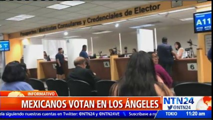 Participación relativamente baja en elecciones presidenciales de mexicanos en Los Ángeles