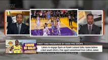 Stephen A. Smith has major updates on Kawhi Leonard free agency | First Take | ESPN