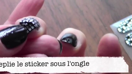 Nail art facile - les nails patch par Marieluvpink (2)