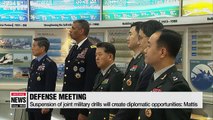 S. Korean, U.S. defense chiefs reaffirm ironclad alliance and watertight consultations