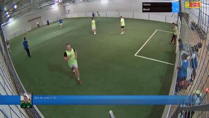 But de yoan (1-2) - Serbie Vs Bresil - 28/06/18 23:00 - CDM 2018 Poule E 28/06 - Poitiers Game Parc