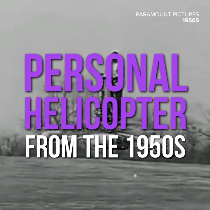 This personal helicopter was way ahead of its time