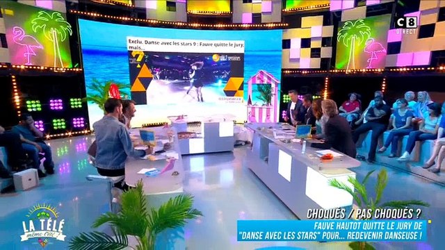 Bernard Montiel perturbé sur la plateau de La télé même l'été , Benjamin Castaldi le soupçonne d'être ivre - Regardez