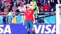 كيف أحرج المغرب لاعبي إسبانيا راموس انيستا بيكي بوسكيتس إيسكو مباراة المغرب و اسبانيا كأس العالم