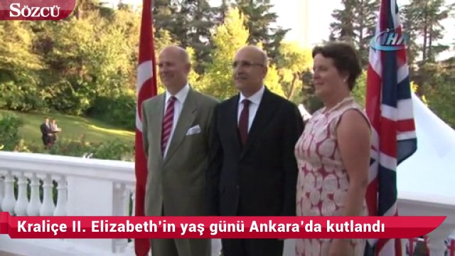 Kraliçe II. Elizabeth’in yaş günü Ankara’da kutlandı