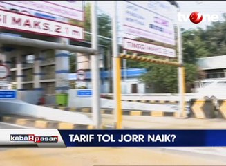 Awal Juli Tarif Tol JORR Jadi Rp 15 Ribu