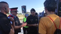 Los mossos pactan con los CDR donde colocarse para protestar contra el Rey