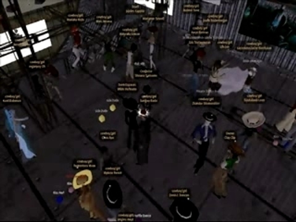 Transmusicales2007 Concert French Cowboy sur SecondLife