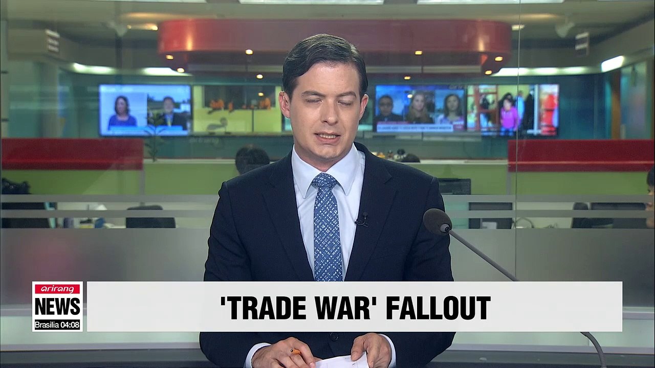 KOSPI touches 13-month low on U.S.-China trade war