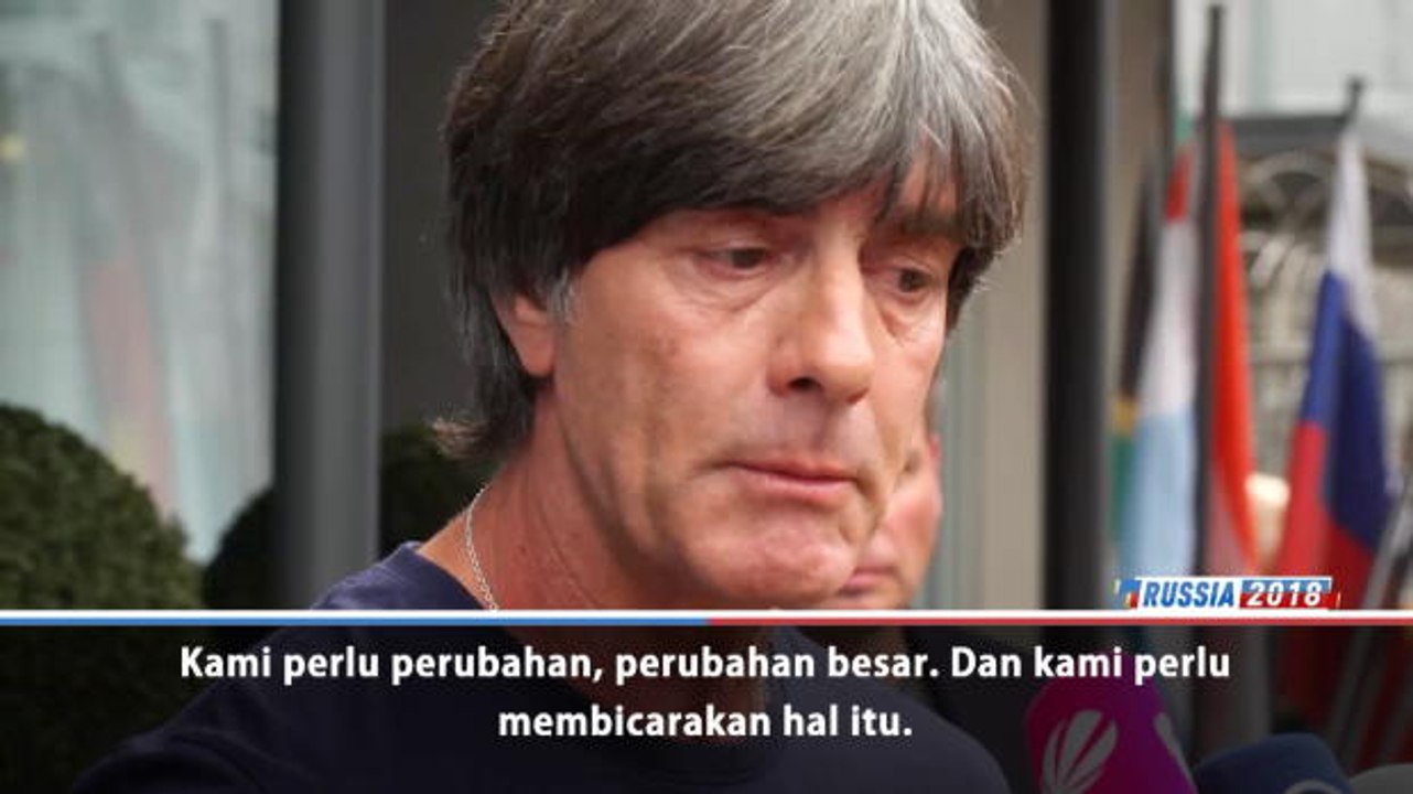 'Kami Butuh Perubahan Besar' - Low Setelah Jerman Tersingkir Dari Piala Dunia
