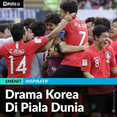 #1MENIT | Drama Korea Di Piala Dunia