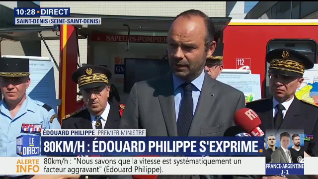 80km/h: L'idée ça n'est pas de punir , estime Édouard Philippe