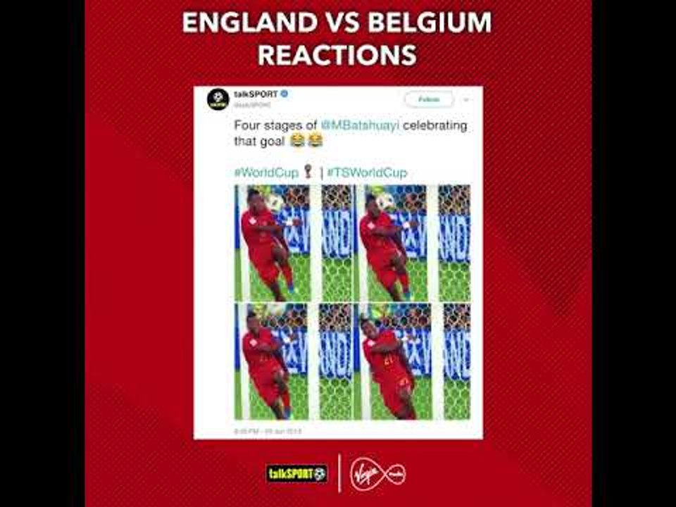 Hilarious Twitter reaction to England v Belgium | #AllTheFootball