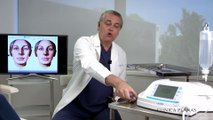El doctor Jorge Planas explica la nueva técnica de rinoplastia ultrasónica