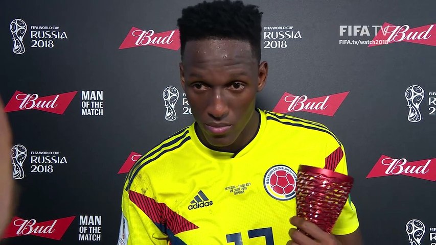 INTERVIEW | Selección Colombia - FCFSeleccionCol secured a spot in the knockout stages with a 1-0 win over Senegal. Yerry Mina scored the only goal in the match