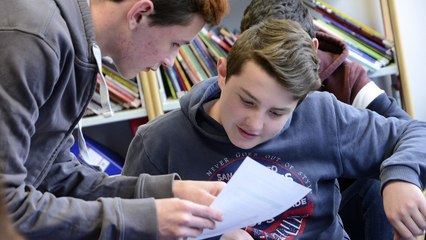 Atelier d'écriture au collège de Couhé