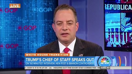 Descargar video: Reince Priebus talks about being named White House chief of staff