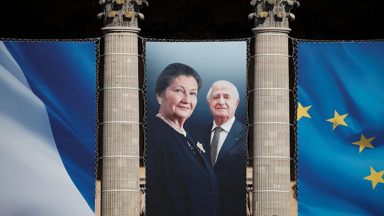 Simone veil wird im pantheon bestattet
