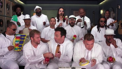 Jimmy Fallon, Backstreet Boys & The Roots Sing "I Want It That Way" (Classroom Instruments)