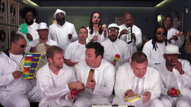Jimmy Fallon, Backstreet Boys & The Roots Sing I Want It That Way (Classroom Instruments)