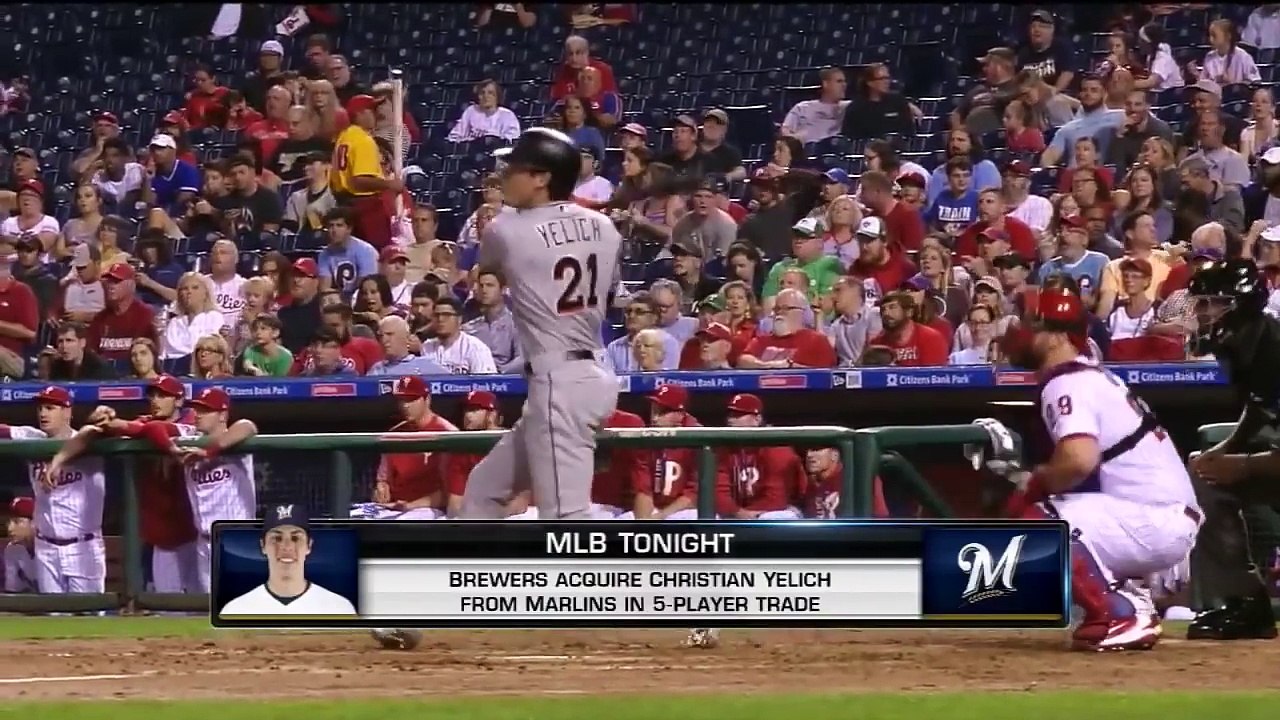 Christian Yelich Traded to Brewers Milwaukee Brewers